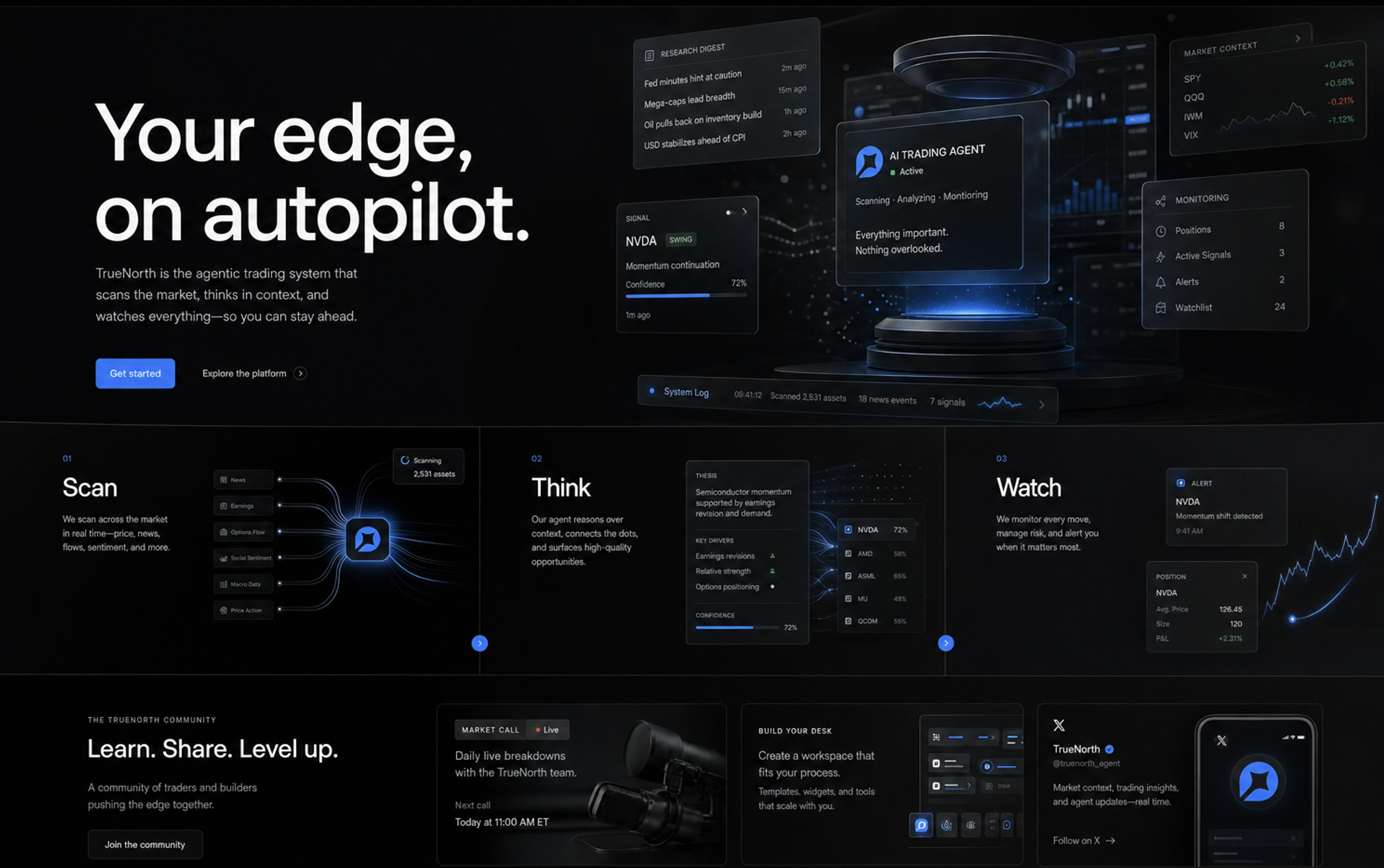 TrueNorth Guide overview